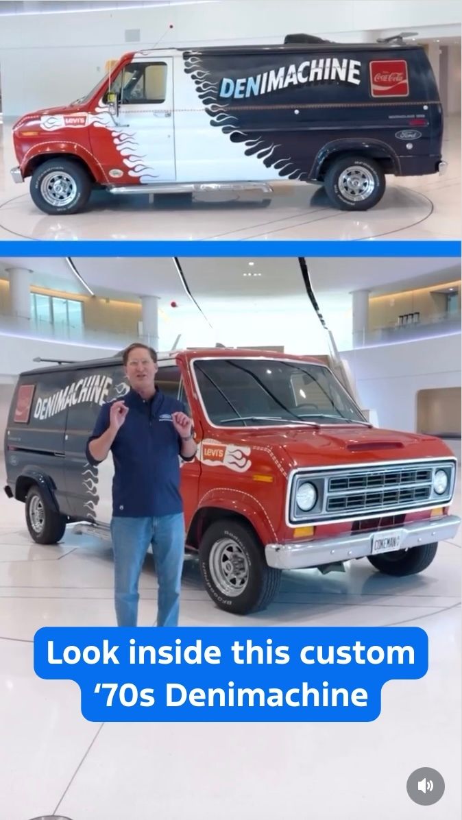 Look inside the custom 70s Denimachine - 1